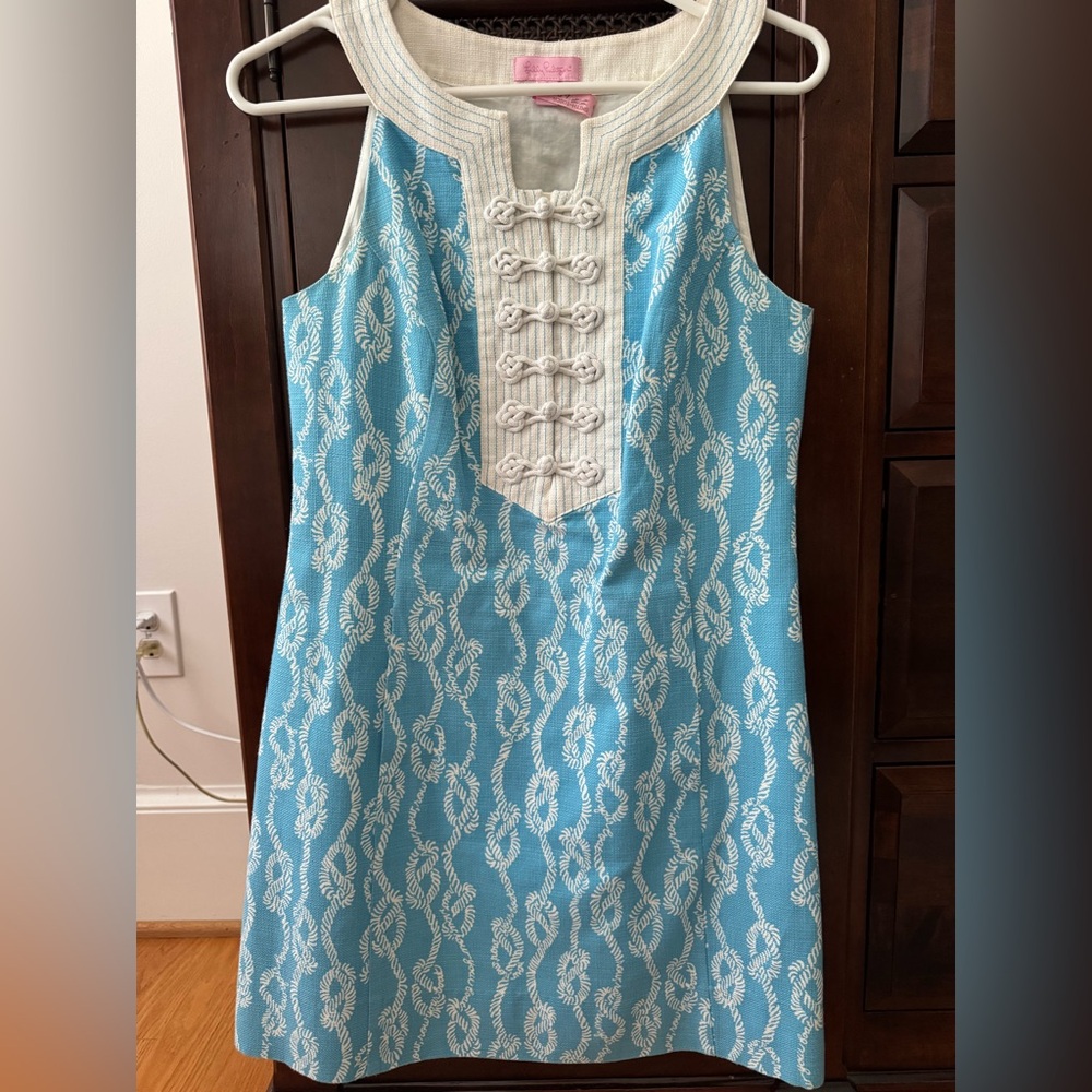 Lilly Pulitzer Blue and White Dress